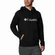 Sudadera de hombre Columbia CSC Basic Logo Hoodie negro/blanco Black, White CSC Branded Logo