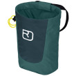 Saco de magnesio Ortovox Trad Chalkbag verde oscuro Pacific Green