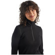 Camiseta funcional de mujer Icebreaker 260 Tech LS Half Zip