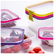 Caja de alimentos Omada Sanaliving Box Set 19x14x6,5cm/1L + 2x 11,5x8x5cm/0,2L