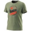 Camiseta de hombre Dynafit Graphic Co M S/S Tee gris sage/BADGE