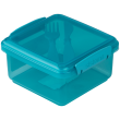 Caja de merienda Sistema OBP To Go Fiambrera con cubiertos 1,2 l