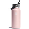 Botella térmica Hydro Flask Wide Flex Straw Cap 32 oz rosa claro trillium