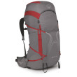 Mochila de senderismo para mujer Osprey Eja Pro 55 gris/rojo dale grey/poinsettia red