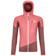 Chaqueta de mujer Ortovox Ladiz Hybrid Jacket W rosa/violeta mountain rose