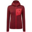 Sudadera de mujer Mountain Equipment Lumiko Hooded Wmns Jacket rojo Me-01756 Rhubarb/Capsicum