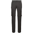 Pantalones de hombre Mammut Runbold Zip Off Pants Men gris Phantom