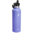 Termo Hydro Flask Standard Flex Straw Cap 21 OZ blanco/voileta lupine