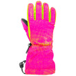 Guantes para niños Relax Puzzy rosa/amarillo PinkNeonYellow