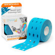 Venda adhesiva BronVit Sport Kinesio Tape děrovaný azul