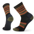 Calcetines Smartwool Everyday Regarita Crew Socks negro/naranja black