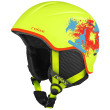 Casco de esquí para niños Relax Twister amarillo MatteNeonYellow