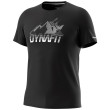 Camiseta funcional de hombre Dynafit Transalper Graphic S/S Tee M negro Black Out