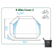 Cubierta de lona Brunner E-Bike Cover 2