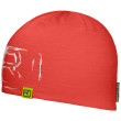 Gorro Ortovox 120 Tec Logo Beanie rosa coral