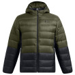 Chaqueta de hombre Under Armour Legend Down Hooded Jacket verde/negro GRN