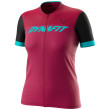 Maillot de ciclismo para mujer Dynafit Ride Light S/S Fz Tee W burdeos Beet Red