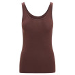 Camiseta sin mangas para mujer Icebreaker Wmns Siren Tank marrón oscuro Umber