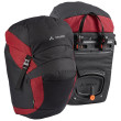 Alforja para bicicleta Vaude OnTour Front negro/rojo black/carmine