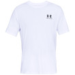 Camiseta de hombre Under Armour Sportstyle Left Chest SS blanco White