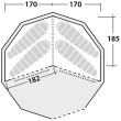 Dormitorio Robens Inner tent Klondike 2021