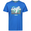 Camiseta de hombre Regatta Cline III kr. rukáv azul claro OxfordBlue