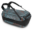 Bolsa de viaje Osprey Transporter 40 verde/negro palm leaf glitch print