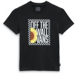 Camiseta para niños Vans Sunlit Crew negro Black