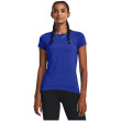 Camiseta funcional de mujer Under Armour HG Armour SS azul Team Royal / / Iridescent