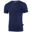 Camiseta de hombre Zulu Merino 160 Short azul Navy