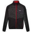 Sudadera de hombre Regatta Coladane V negro Black (Danger Red)