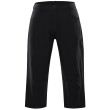 Pantalones de tres cuartos para mujer Alpine Pro Wedera negro black