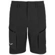 Pantalones cortos de hombre Salewa Puez Dst M Cargo Shorts negro 0910 - black out