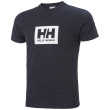 Camiseta de hombre Helly Hansen Hh Box T azul oscuro 599 Navy