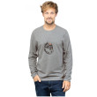 Camiseta de hombre Chillaz Kaprun Carabiner Forest gris Anthrazit Melange