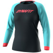 Camiseta funcional de mujer Dynafit Ride L/S W negro/turquesa 3011 - blueberry MARINE BLUE/8050