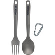 Cubierto de titanio Rockland Titanium Set gris grey