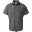 Camisa de hombre Craghoppers Kiwi Short Sleeved Shirt gris Ombre Blue