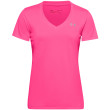 Camiseta funcional de mujer Under Armour Tech SSV - Solid 2023 rosa/gris Cerise / / Metallic Silver