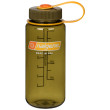 Botella Nalgene Wide Mouth 0,5l verde/naranja Olive