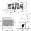 Carpa de autocaravana/furgoneta Outwell Jonesville 290SA Flex