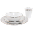 Vajilla Outwell Delight 2 Person Dinner Set blanco