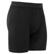 Calzoncillos bóxer funcionales para hombre Devold Jakta Merino 200 Boxer negro Black