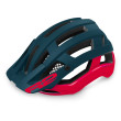 Casco de ciclismo R2 Cross rojo/verde matná, lesklá - zelená petrol, červená