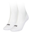 Calcetines de mujer Puma Mesh Footie 2P blanco white combo