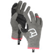 Guantes de mujer Ortovox Fleece Light Glove W gris DarkGrayBlend