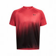 Camiseta funcional de hombre Under Armour Tech Fade SS rojo/negro RedSolstice/Black