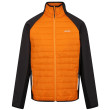 Chaqueta de hombre Regatta Clumber IV Hybrid naranja Orange Pepper/Ash