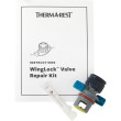 Juego de reparación para colchonetas Therm-a-Rest WingLock Valve Repair Kit negro Blue / Silver