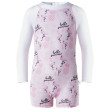 Bañador para niños Aquawave Uvio Baby rosa/blanco Pink Flamingo Print